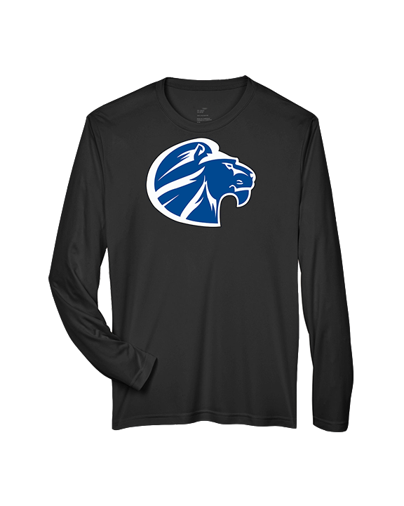 Goddard HS Football Logo Lion Head - Performance Longsleeve