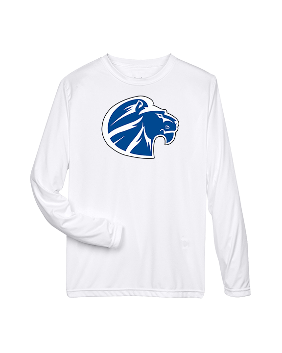 Goddard HS Football Logo Lion Head - Performance Longsleeve