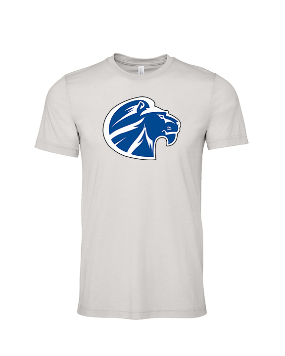 Goddard HS Football Logo Lion Head - Tri-Blend Shirt