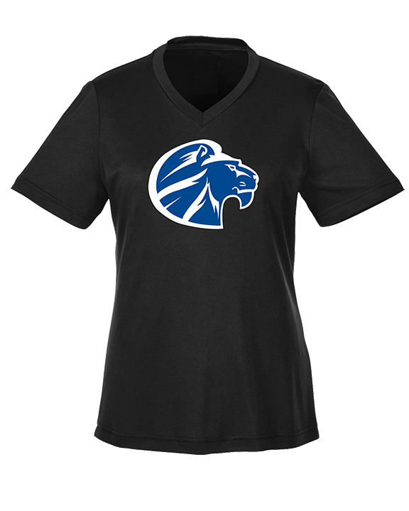 Goddard HS Football Logo Lion Head - Womens Performance Shirt