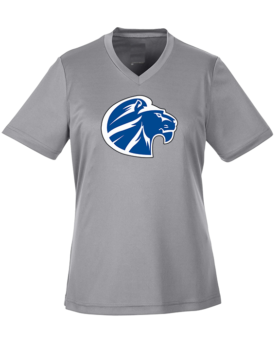 Goddard HS Football Logo Lion Head - Womens Performance Shirt
