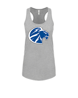 Goddard HS Football Logo Lion Head - Womens Tank Top