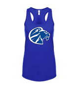 Goddard HS Football Logo Lion Head - Womens Tank Top