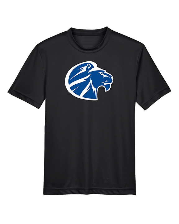 Goddard HS Football Logo Lion Head - Youth Performance Shirt