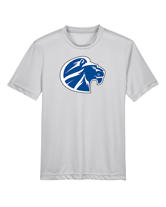 Goddard HS Football Logo Lion Head - Youth Performance Shirt