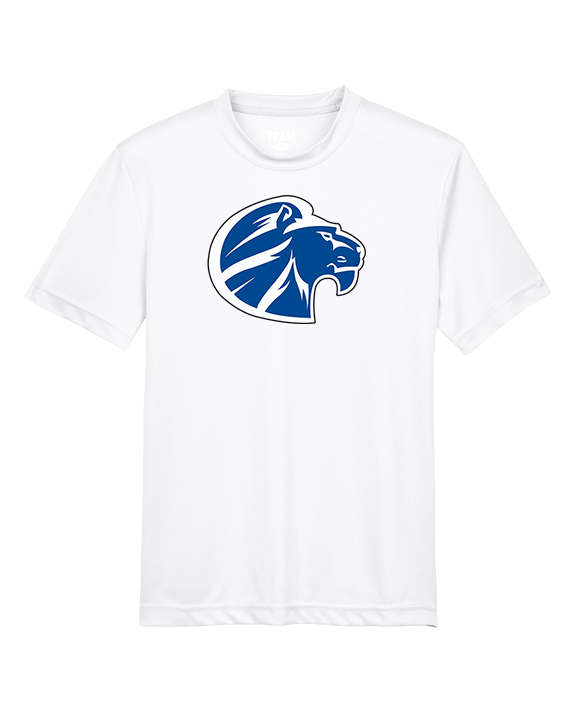Goddard HS Football Logo Lion Head - Youth Performance Shirt
