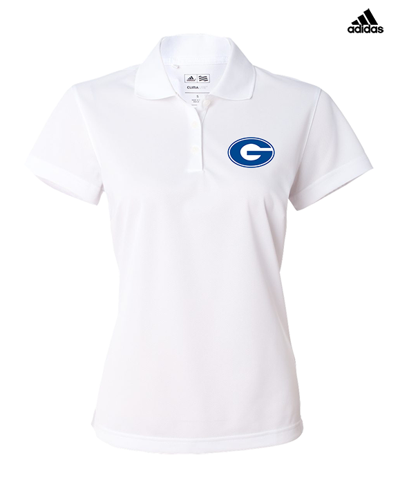 Goddard HS Football Logo Secondary - Adidas Womens Polo