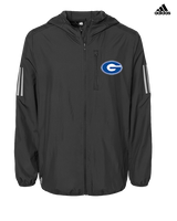 Goddard HS Football Logo Secondary - Mens Adidas Full Zip Jacket