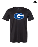 Goddard HS Football Logo Secondary - Mens Adidas Performance Shirt