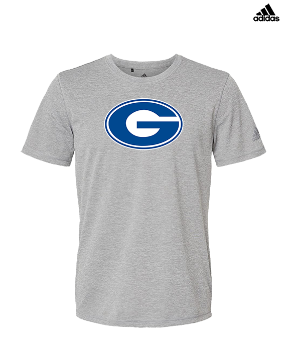 Goddard HS Football Logo Secondary - Mens Adidas Performance Shirt