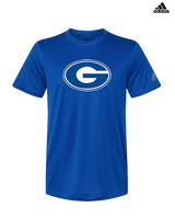 Goddard HS Football Logo Secondary - Mens Adidas Performance Shirt