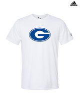Goddard HS Football Logo Secondary - Mens Adidas Performance Shirt