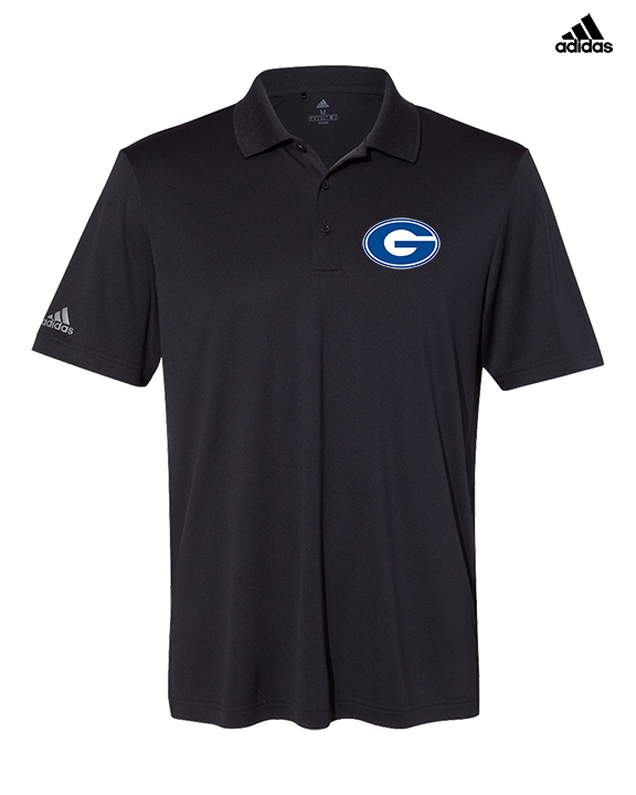 Goddard HS Football Logo Secondary - Mens Adidas Polo