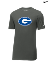 Goddard HS Football Logo Secondary - Mens Nike Cotton Poly Tee