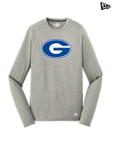 Goddard HS Football Logo Secondary - New Era Performance Long Sleeve