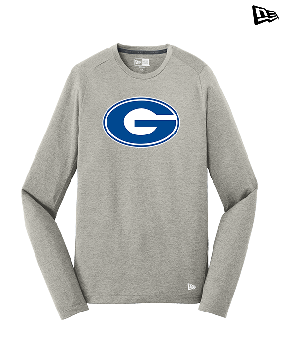 Goddard HS Football Logo Secondary - New Era Performance Long Sleeve
