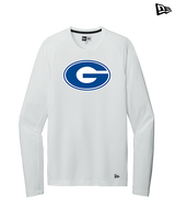 Goddard HS Football Logo Secondary - New Era Performance Long Sleeve