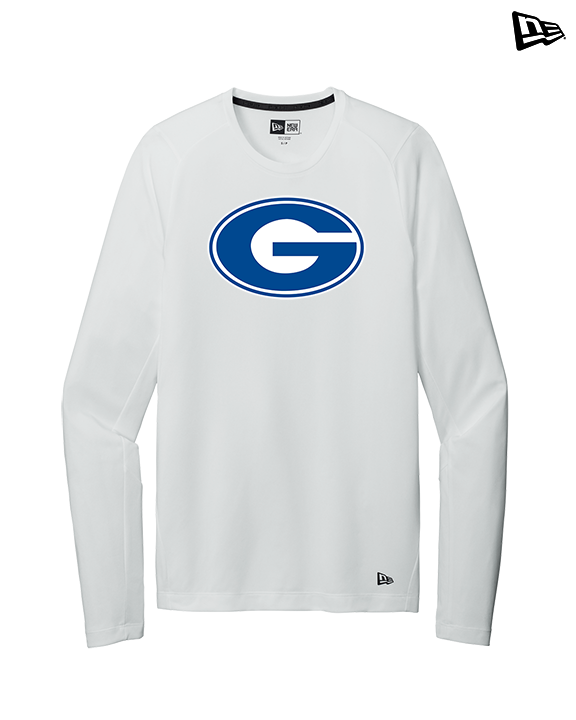 Goddard HS Football Logo Secondary - New Era Performance Long Sleeve