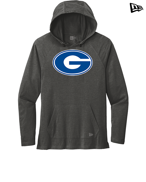Goddard HS Football Logo Secondary - New Era Tri-Blend Hoodie