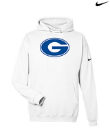 Goddard HS Football Logo Secondary - Nike Club Fleece Hoodie