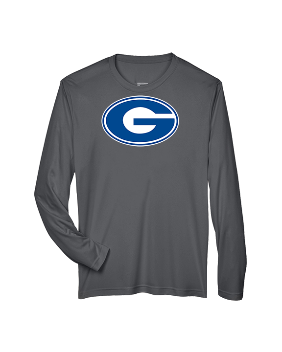 Goddard HS Football Logo Secondary - Performance Longsleeve