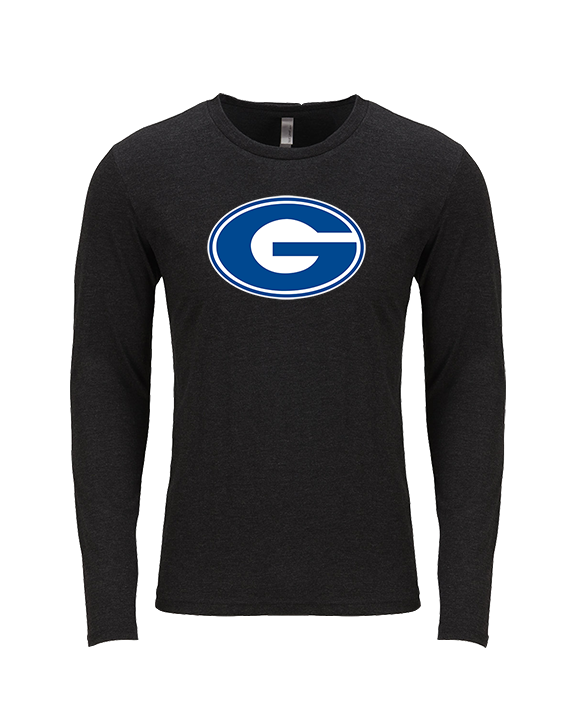 Goddard HS Football Logo Secondary - Tri-Blend Long Sleeve