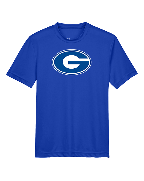 Goddard HS Football Logo Secondary - Youth Performance Shirt
