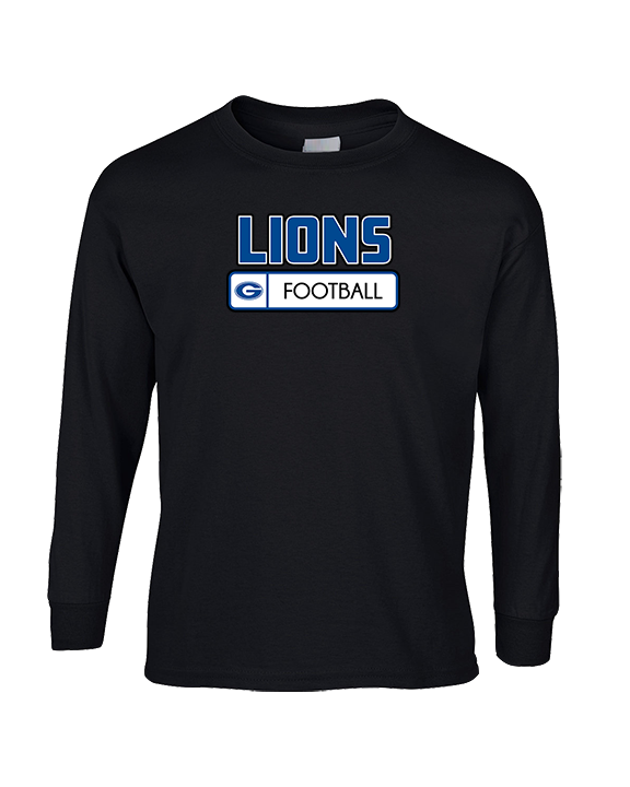 Goddard HS Football Pennant - Cotton Longsleeve