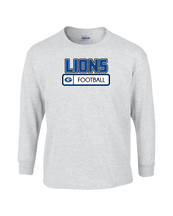 Goddard HS Football Pennant - Cotton Longsleeve
