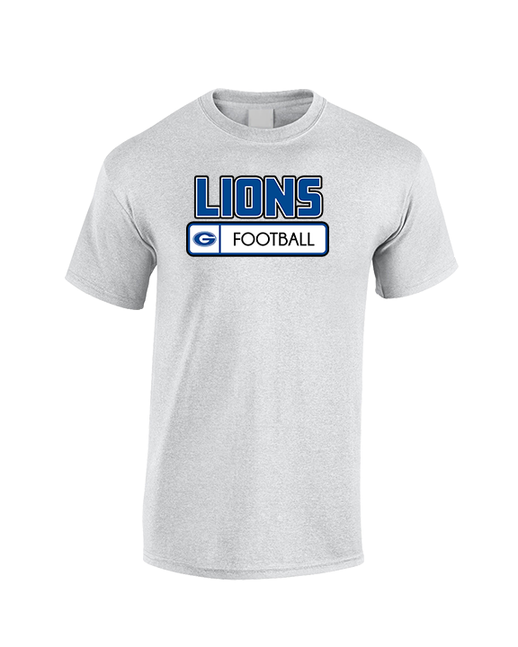 Goddard HS Football Pennant - Cotton T-Shirt