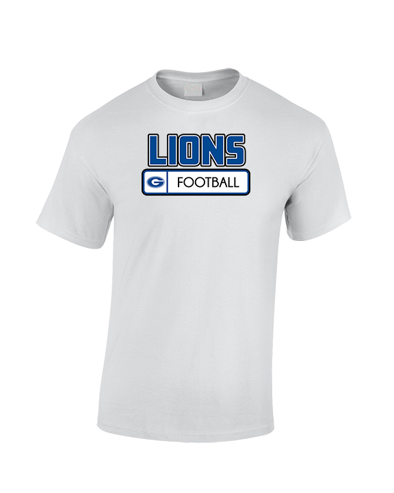 Goddard HS Football Pennant - Cotton T-Shirt