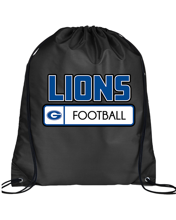 Goddard HS Football Pennant - Drawstring Bag