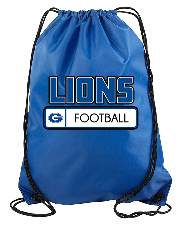 Goddard HS Football Pennant - Drawstring Bag