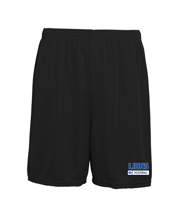 Goddard HS Football Pennant - Mens 7inch Training Shorts
