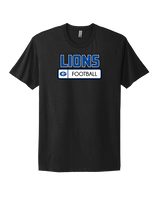 Goddard HS Football Pennant - Mens Select Cotton T-Shirt