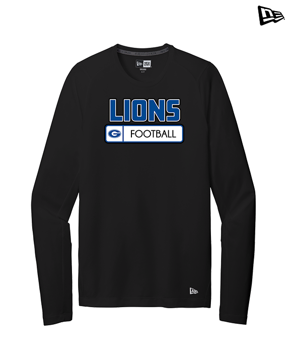Goddard HS Football Pennant - New Era Performance Long Sleeve