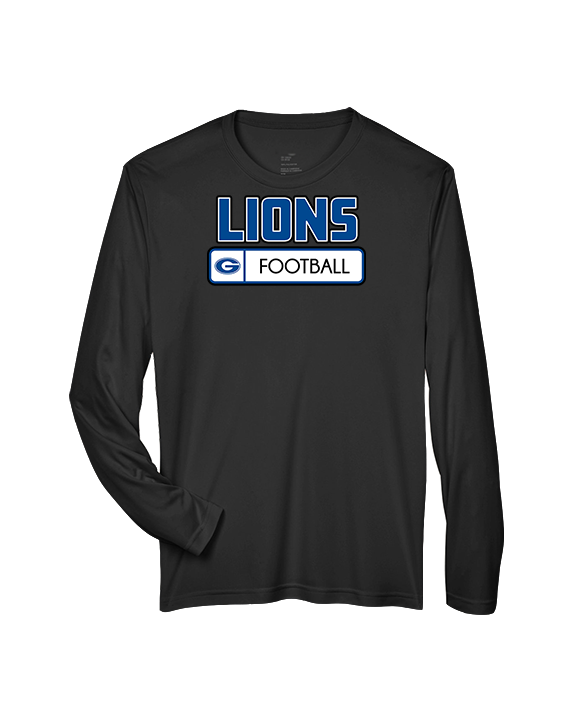 Goddard HS Football Pennant - Performance Longsleeve
