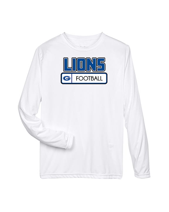 Goddard HS Football Pennant - Performance Longsleeve