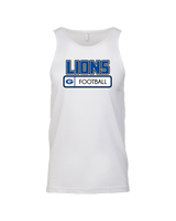 Goddard HS Football Pennant - Tank Top
