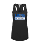 Goddard HS Football Pennant - Womens Tank Top
