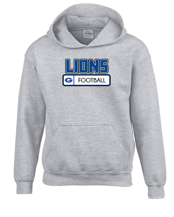 Goddard HS Football Pennant - Youth Hoodie