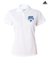 Goddard HS Football School Football - Adidas Womens Polo