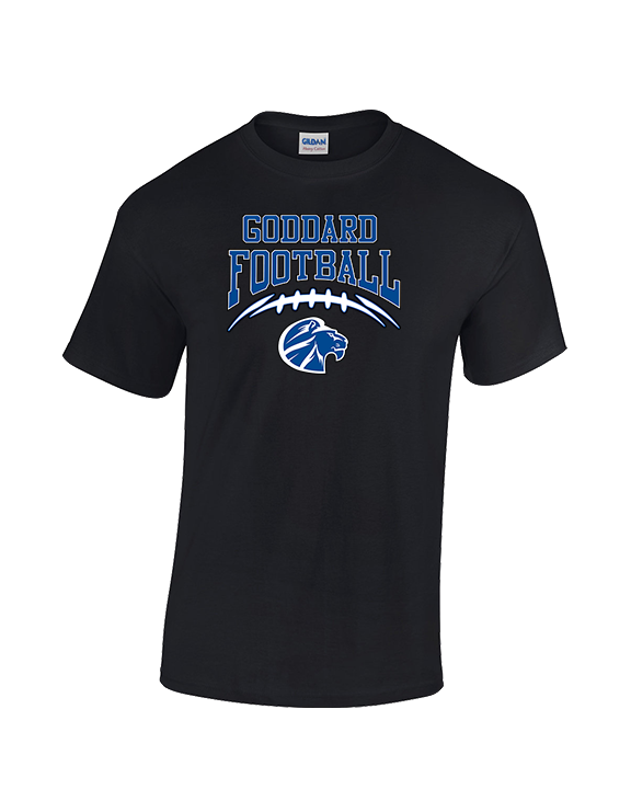 Goddard HS Football School Football - Cotton T-Shirt