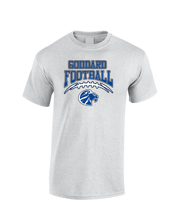 Goddard HS Football School Football - Cotton T-Shirt