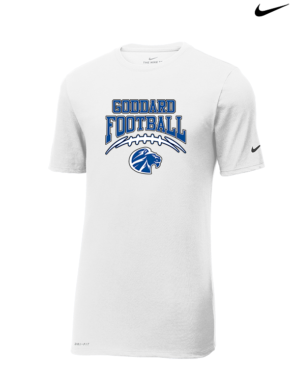 Goddard HS Football School Football - Mens Nike Cotton Poly Tee