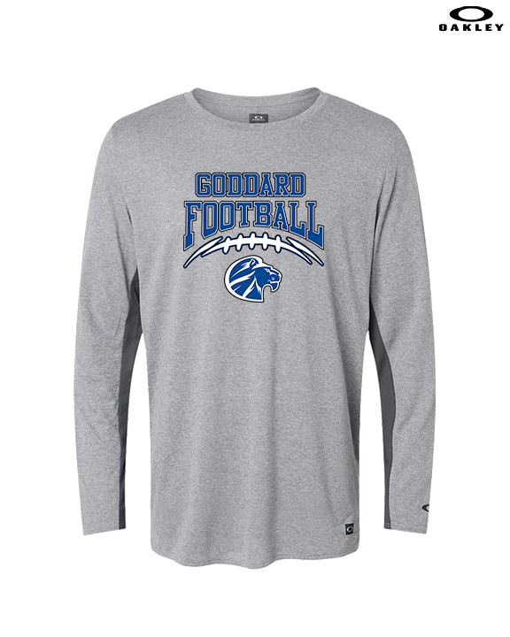 Goddard HS Football School Football - Mens Oakley Longsleeve