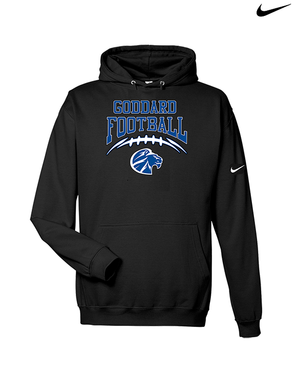 Goddard HS Football School Football - Nike Club Fleece Hoodie