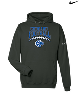 Goddard HS Football School Football - Nike Club Fleece Hoodie