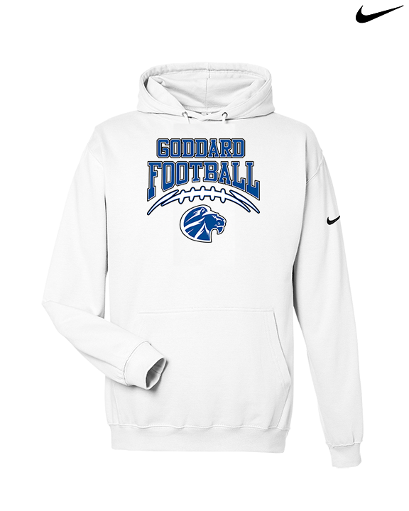 Goddard HS Football School Football - Nike Club Fleece Hoodie