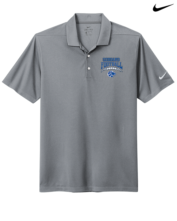 Goddard HS Football School Football - Nike Polo